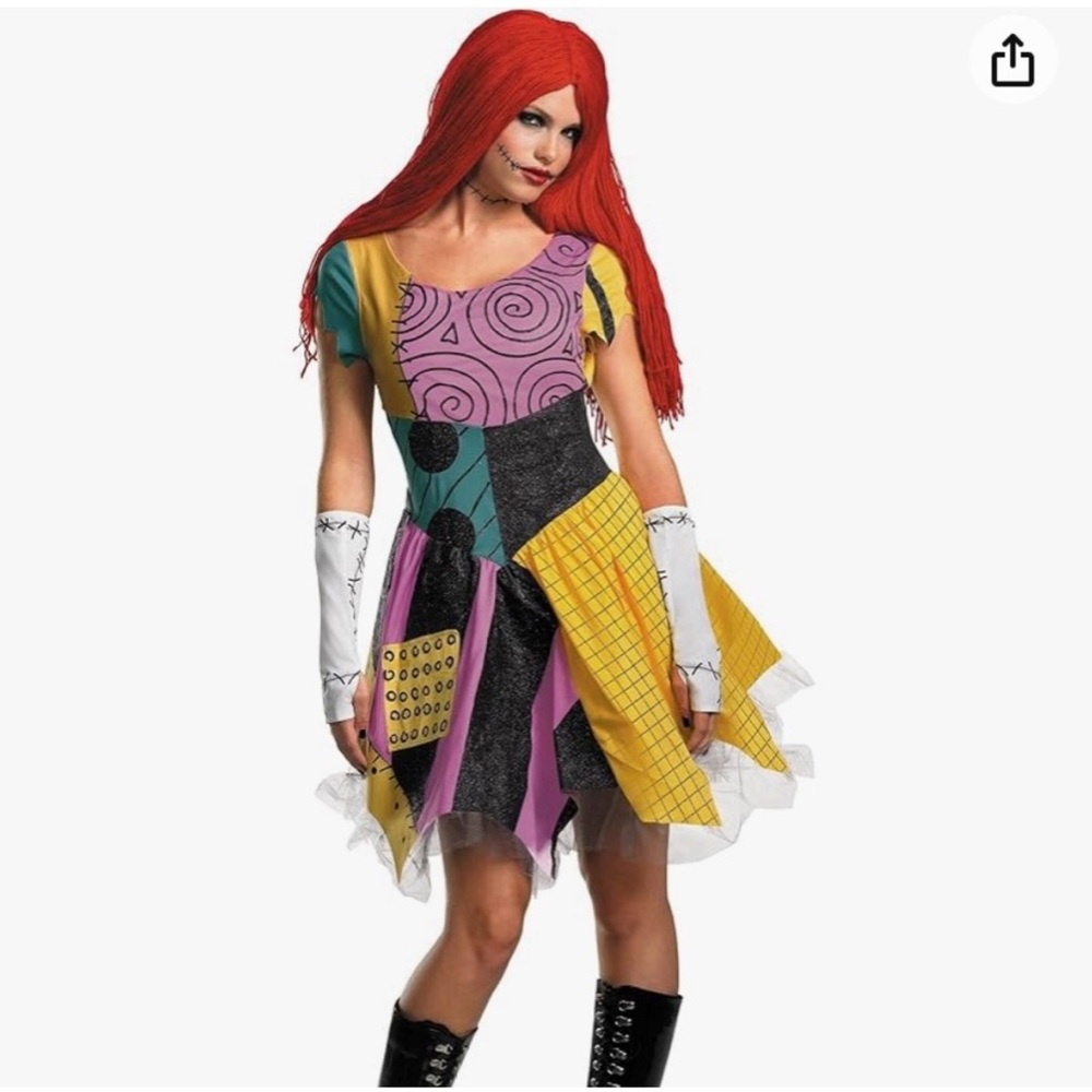Nightmare Before Christmas Sally Patchwork Halloween Costume
